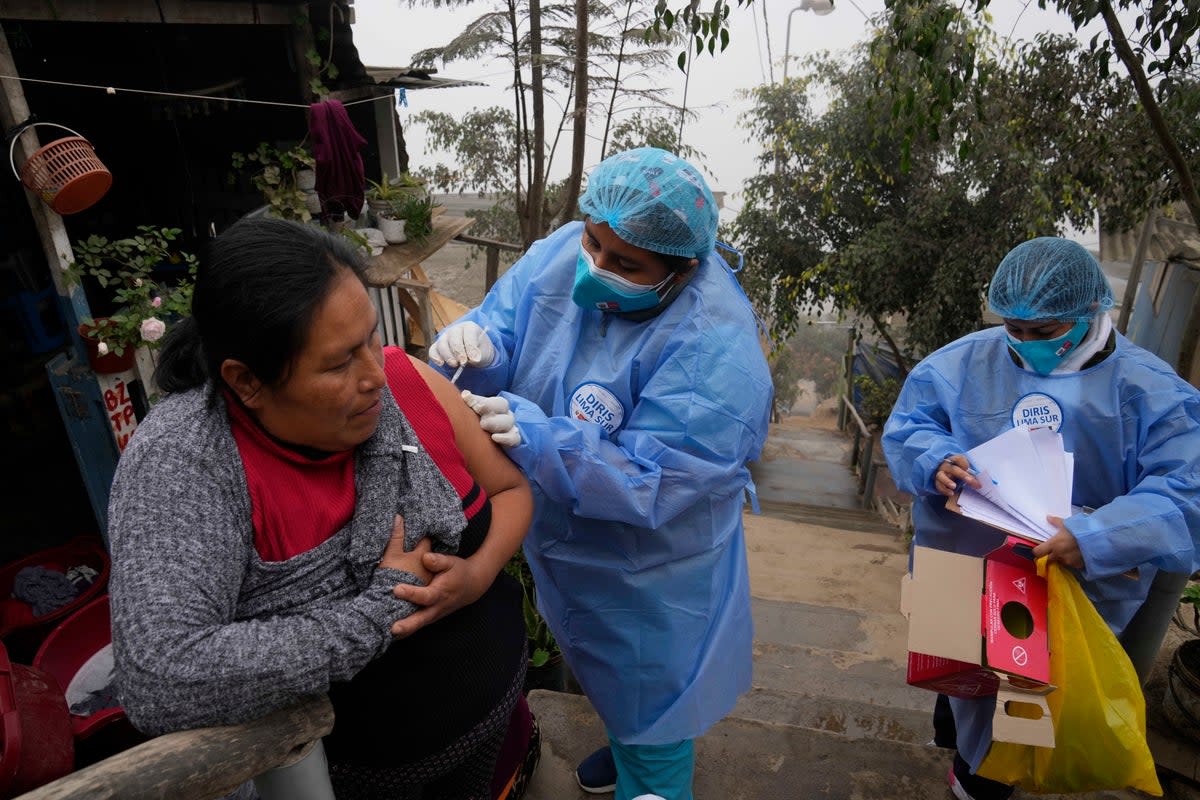 PERÚ-CORONAVIRUS (AP)