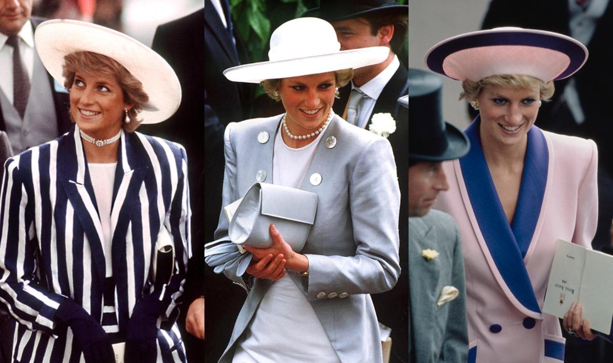 Princess Diana’s Royal Ascot Outfits Through the Years: Suiting Up in ...