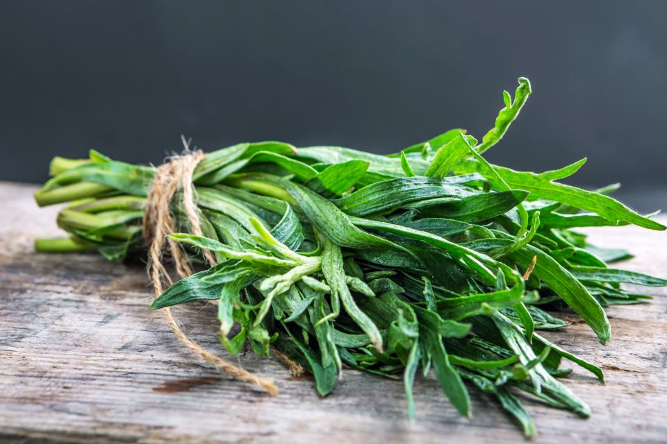 <h1 class="title">Tarragon</h1><cite class="credit">Photo by Shutterstock</cite>