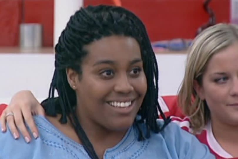 Alison Hammond during the third series of Big Brother in 2002