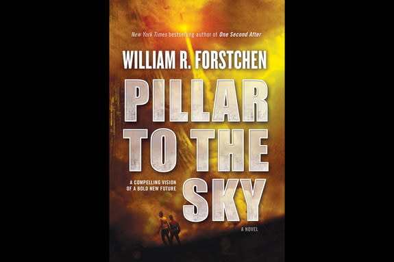 'Pillar to the Sky' by William Forstchen is the first NASA-Inspired Work of Fiction book. It was released in February 2014.