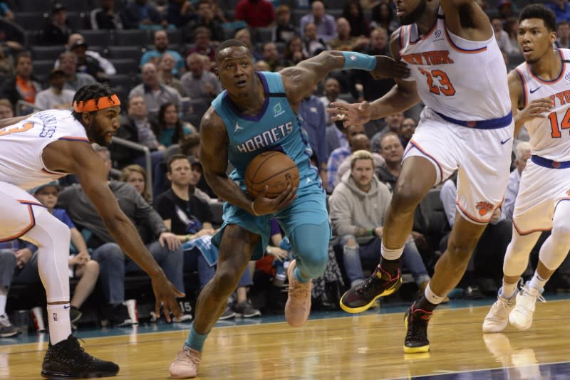 NBA: New York Knicks at Charlotte Hornets