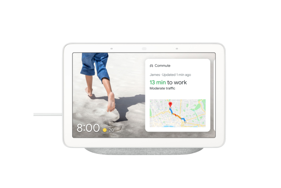 Google Nest Hub with Google Assistant. Image via Best Buy.