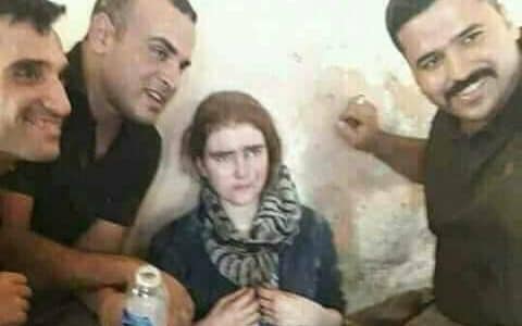 Picture allegedly showing a 16-year-old German Isil member after being captured by Iraqi forces - Twitter