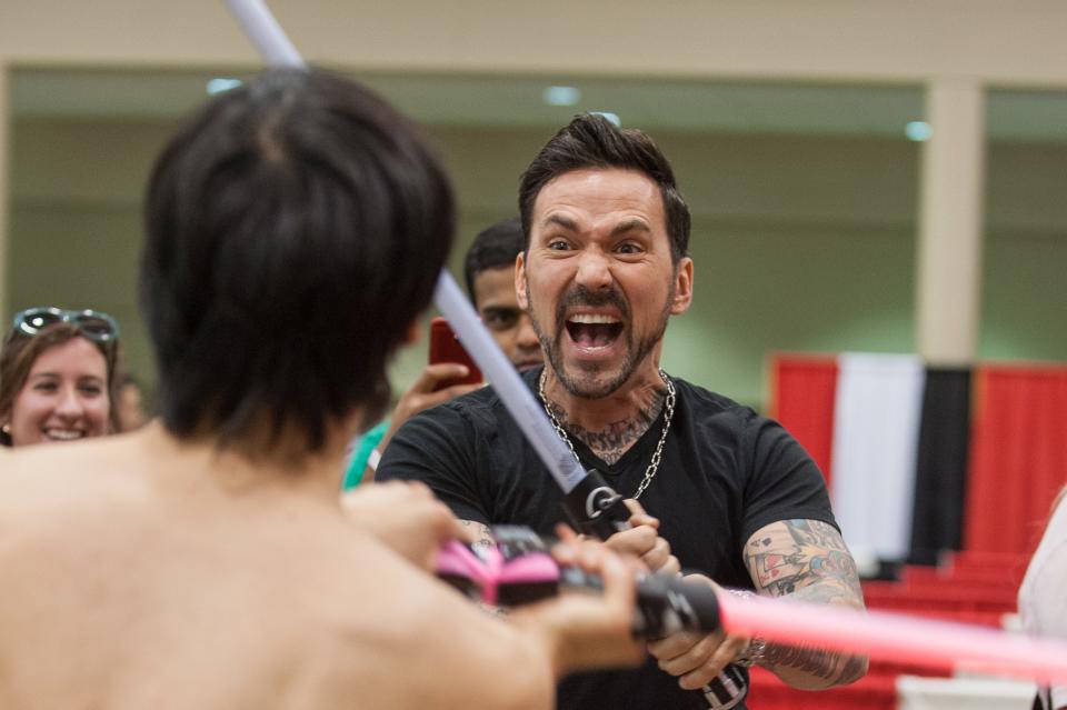 Jason David Frank at Fan Expo Canada on August 30, 2018 in Toronto, Canada.