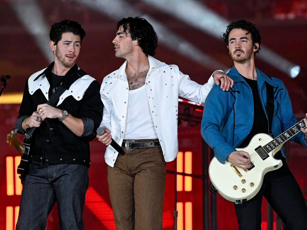 Nick, Joe und Kevin Jonas sind die Jonas Brothers. (Bild: IMAGO/USA TODAY Network)