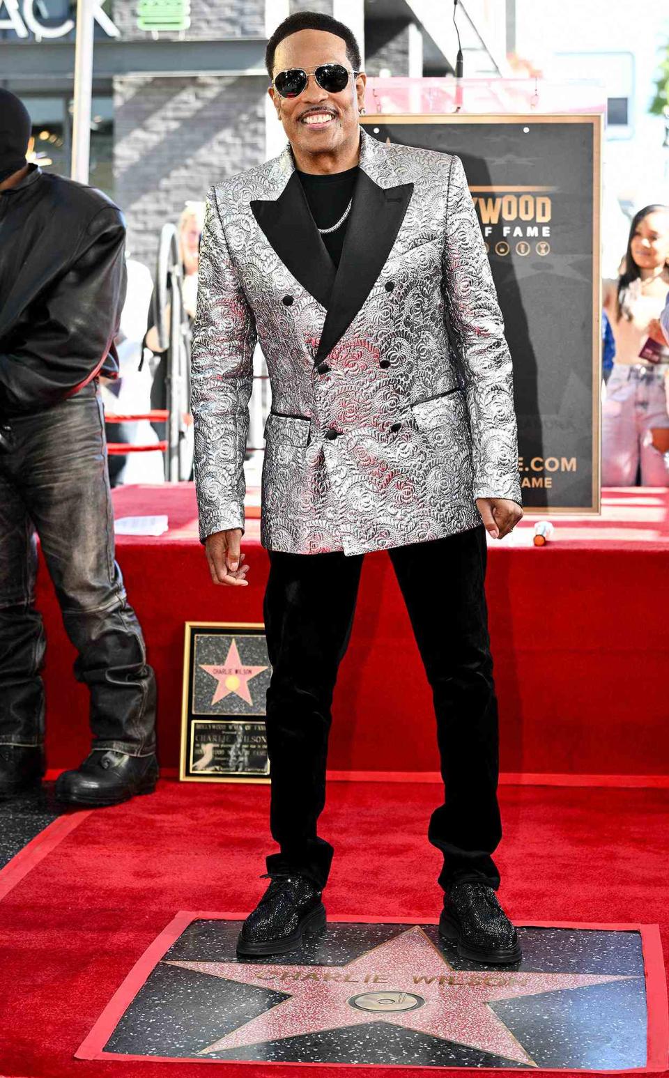 <p>Michael Buckner/Variety via Getty Images</p> Charlie Wilson in Los Angeles on Jan. 29, 2024