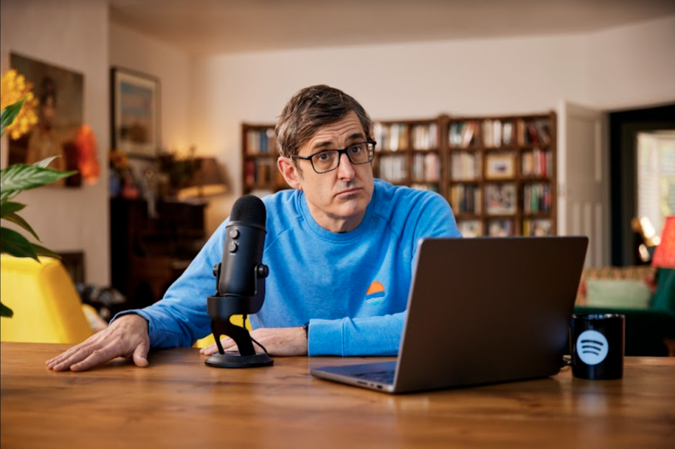 Louis Theroux’s new podcast is coming soon, promising long form interviews executed in his inimitable style (Spotify)