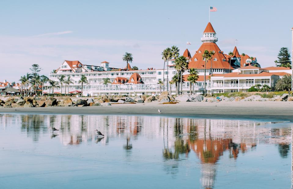 Hotel del Coronado, Curio Collection by Hilton, now has new beach house options with indoor-outdoor lounge areas and fire pits.