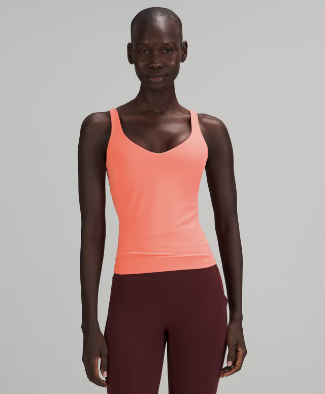 Lululemon Align™ Waist-length Tank Top In Everglade Green