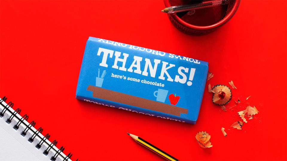 Tony's Chocolonely: Customizable Wrappers
