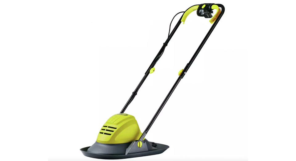 Argos customers described this hover lawnmower as 'easy to use' and 'ideal for small lawns'.