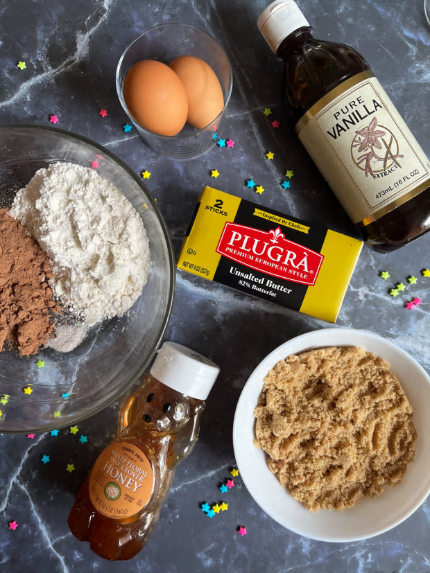 Ingredients for Copycat Cosmic Brownies<p>Courtesy of Jessica Wrubel</p>