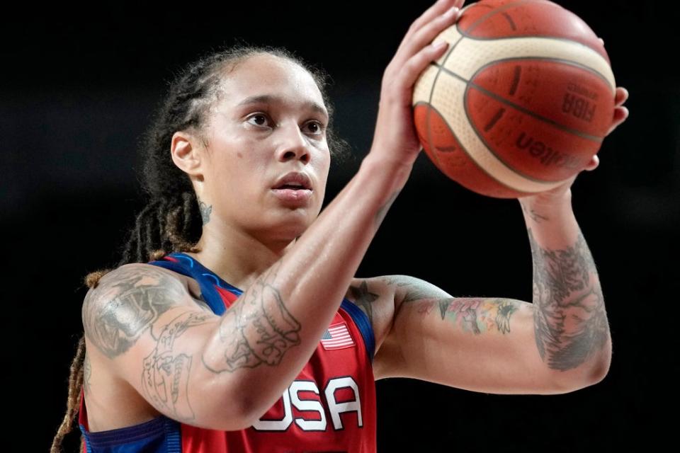 Brittney Griner (Copyright 2021 The Associated Press. All rights reserved.)