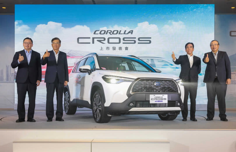 日本豐田汽車特別為台灣打造的Corolla Cross，驚人的銷售成績已讓其受封為新一代「神車」。（圖／報系資料照）