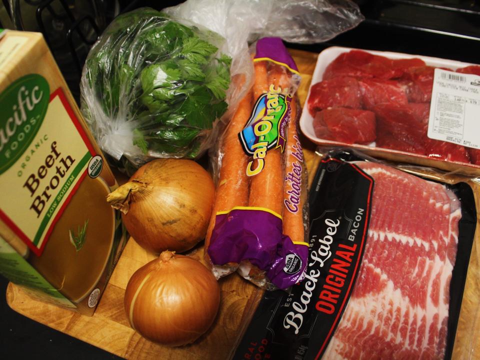 ingredients for ina garten beef bourguignon