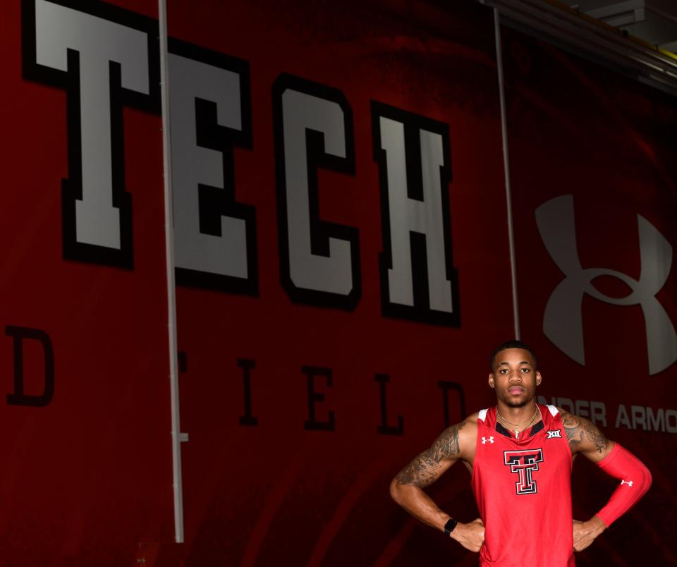 Texas Tech newcomer Caleb Dean broke the school record in the men's 400-meter hurdles Friday, running a time of 48.47 seconds at the Tom Jones Memorial meet in Gainesville, Florida. During indoor season, Dean won the Big 12 title and finished second at the NCAA championships in the 60-meter hurdles.