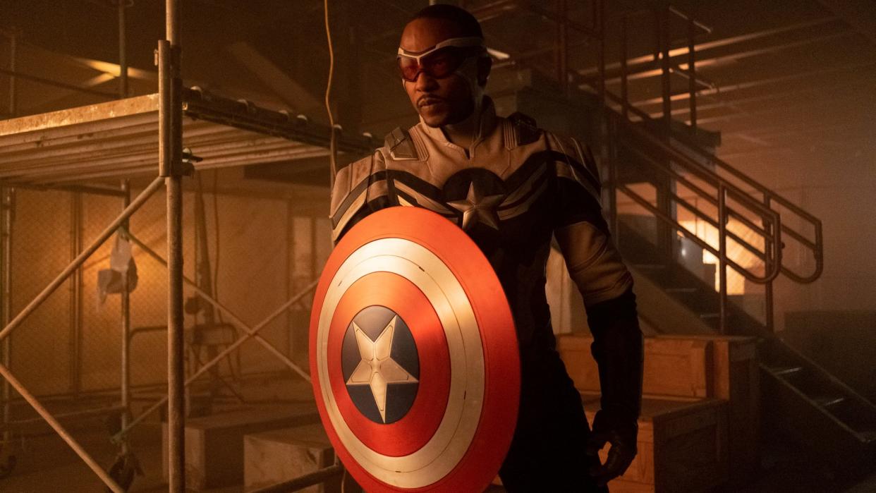  Anthony Mackie as Sam Wilson in Falcon and The Winter Soldier. 