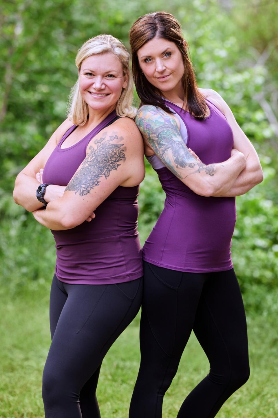 Robbin Tomich and Chelsea Day in 'The Amazing Race' season 35