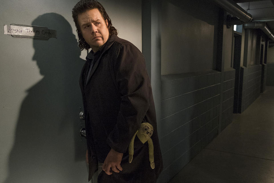 <p>Josh McDermitt as Dr. Eugene Porter (Credit: Gene Page/AMC) </p>