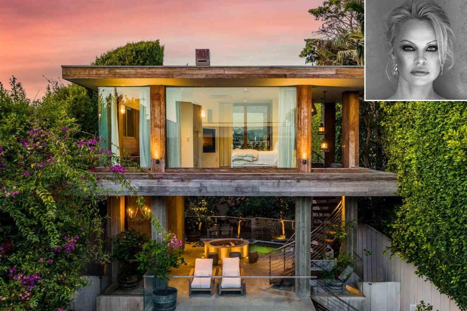 Pamela Anderson's Malibu Beach House