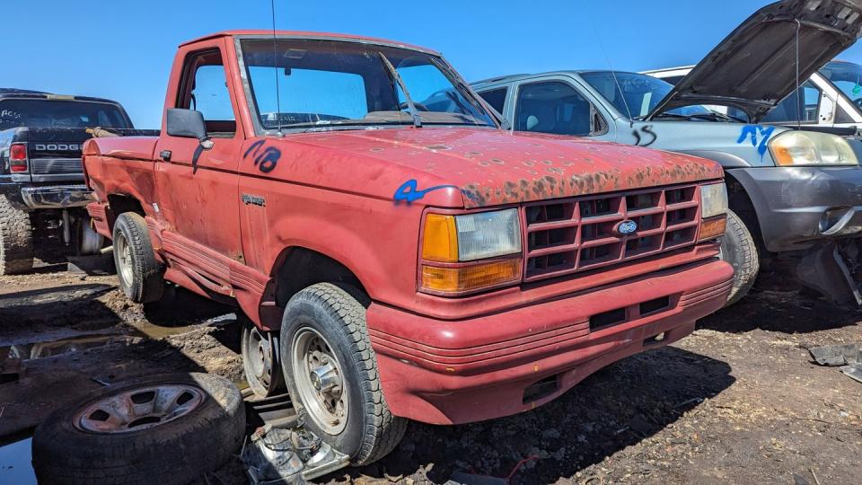 1989 ford ranger gt found in colorado junkyard