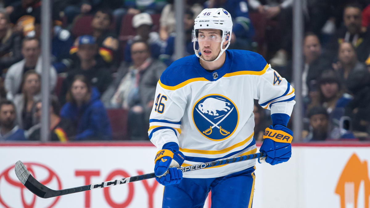 Sabres' Russian defenseman Lyubushkin to skip Pride Night warm-up