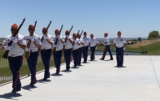 El Perro Diablo Marine Corps League Det. 478, of Las Cruces, placed in several events in the 13th Military Honors Conference & Competition, held Thursday, April 21, in Las Cruces.