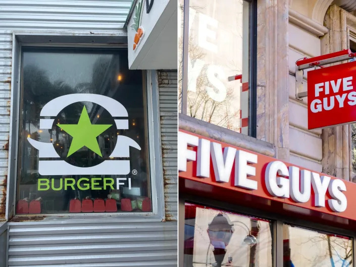 BurgerFi and Five Guys