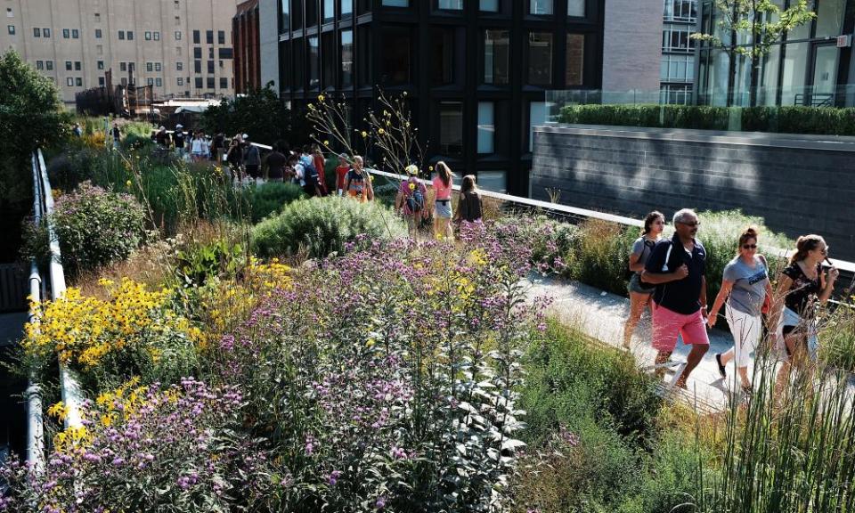 New York’s elevated park, the High Line