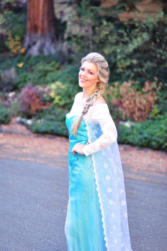 DIY Adult Elsa Costume