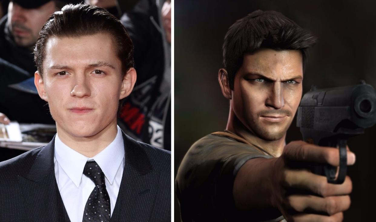 Tom Holland lands his second major leading role in 'Uncharted' (credit: WENN/Sony)