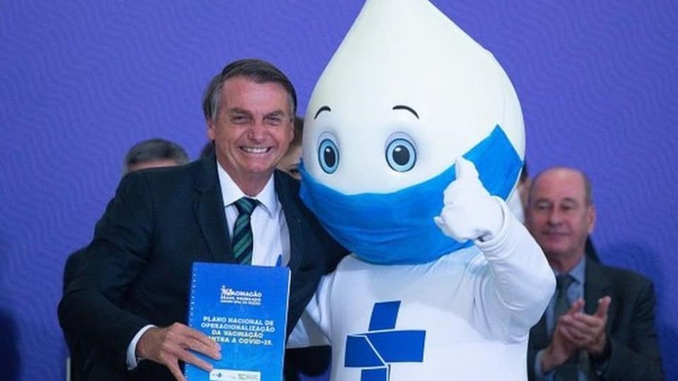 Bolsonaro e Z&#xe9; Gotinha