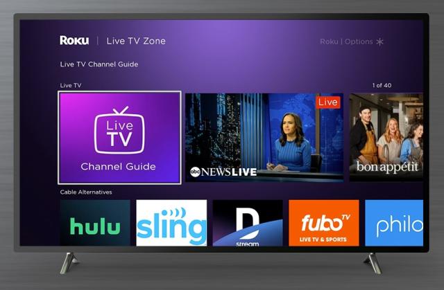 Watch over 350 Live TV stations through The Roku Channel