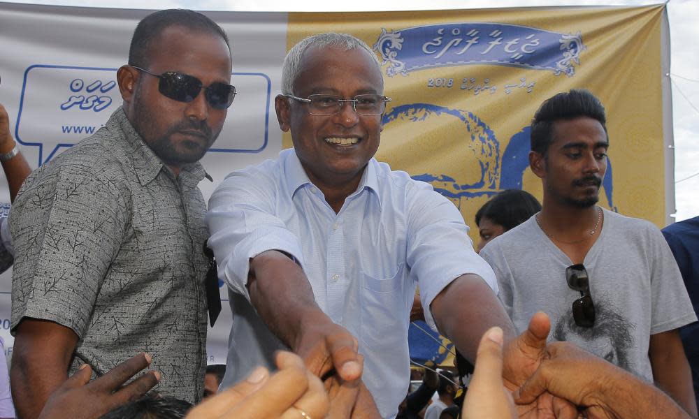 Maldives president-elect Ibrahim Mohamed Solih