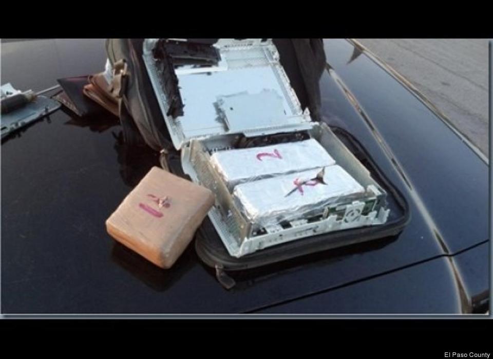 Carlos Valenzuela, 42, was pulled over by El Paso authorities for a traffic violation, but the routine stop led to the discovery of <a href="http://www.huffingtonpost.com/2012/05/07/cocaine-in-xbox-carlos-valenzuela_n_1495223.html#s=946270" target="_hplink">two large bricks of cocaine inside an XBox 360.</a>