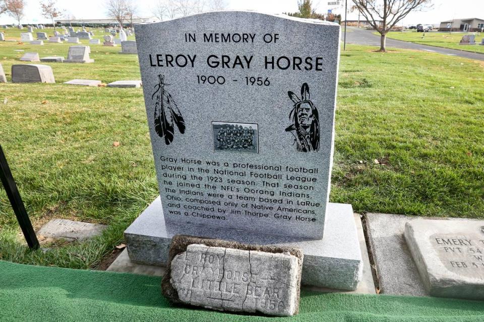 Leroy Gray Horse, an NFL player, was buried in obscurity at City View Cemetery in 1956. The region’s cemeteries can offer startling glimpses at those who came before us.