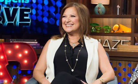 WATCH WHAT HAPPENS LIVE -- Pictured: Caroline Manzo -- (Photo by: Charles Sykes/Bravo/NBCU Photo Bank via Getty Images)