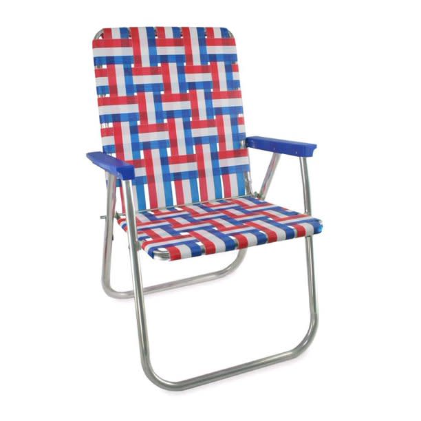 Lawn Chair USA Folding Aluminum Webbing Chair