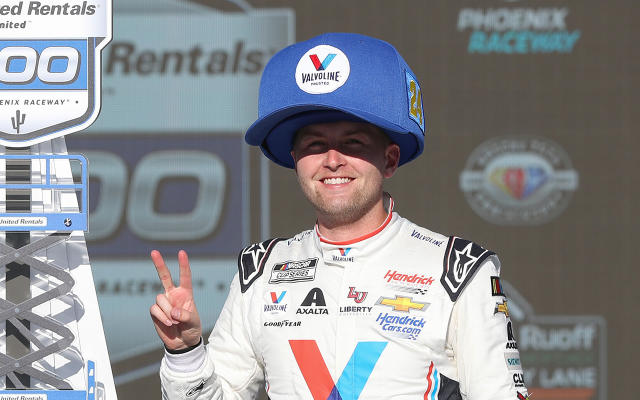 NASCAR's William Byron Goes Viral With Big Trucker Hat After Back-to-Back  Victory in Arizona