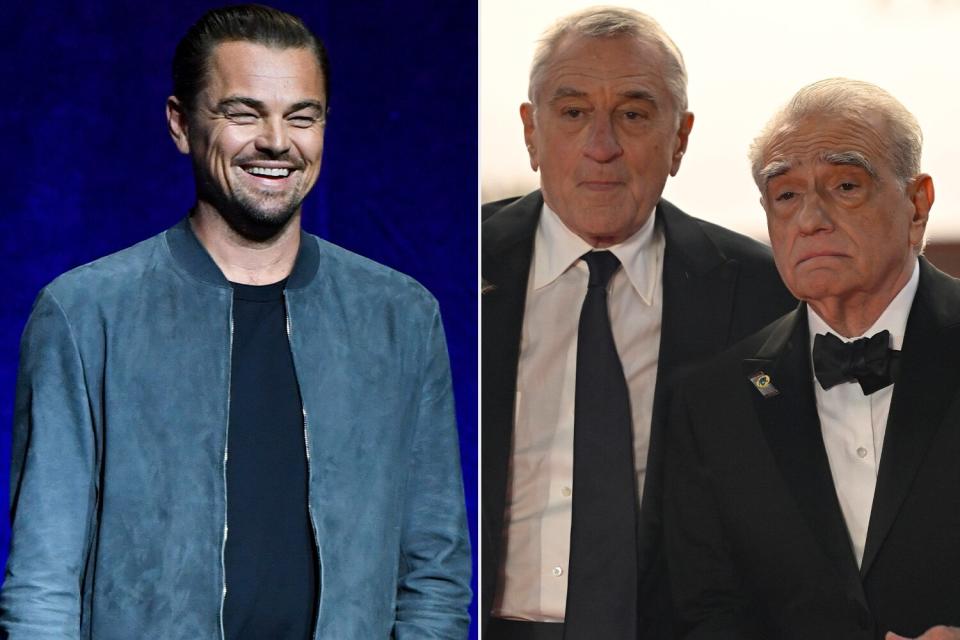 Martin Scorsese, Robert De Niro, Leonardo DiCaprio
