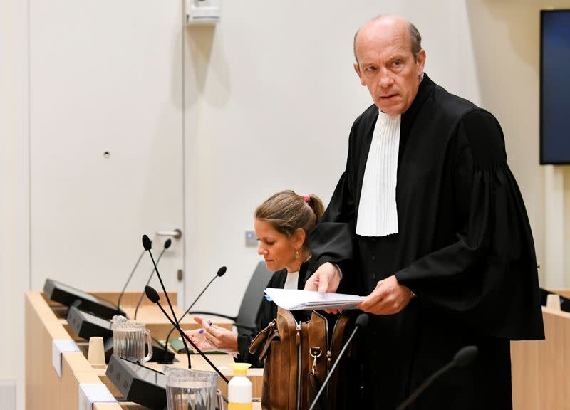 Trial of the Malaysia Airlines flight MH17 at The Schiphol Judicial Complex in Badhoevedorp