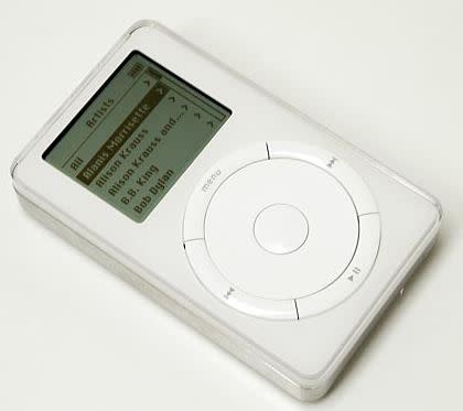 1) First generation iPod Potential value: £900