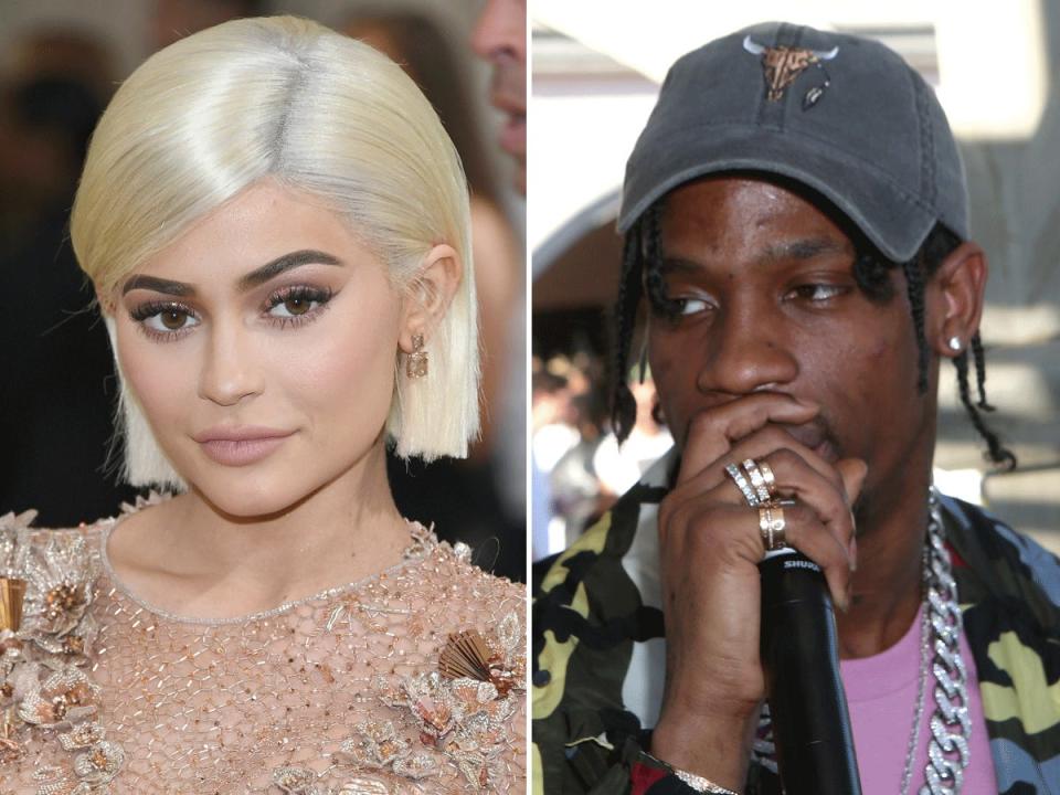 kylie jenner travis scott real name Jacques Webster stormi webster