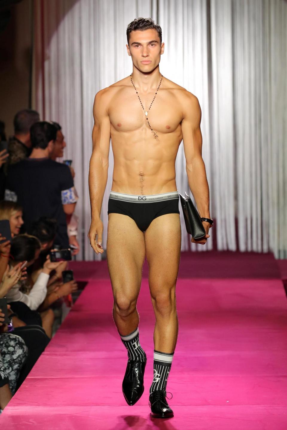 The Naked King Secret Show show during Milan Men's Fashion Week Spring/Summer 2019 (Getty Images)