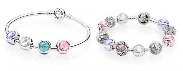Pandora plays colours and for new spring collection