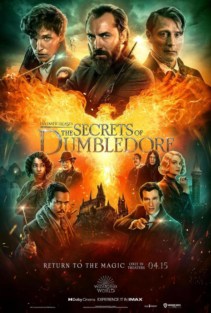 Póster de Animales Fantásticos: Los Secretos de Dumbledore (Fuente: IMDb)