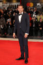 <p>Slick in a tux, Bradley showed off his sartorial prowess in Gucci. <em>[Photo: Getty]</em> </p>