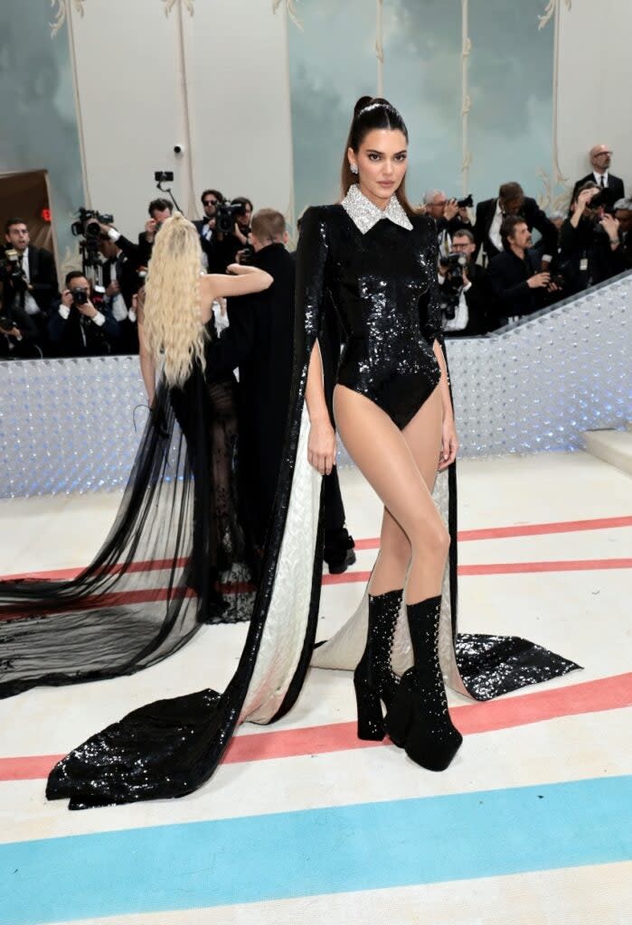 Kendall Jenner at the 2023 Met Gala (Getty)