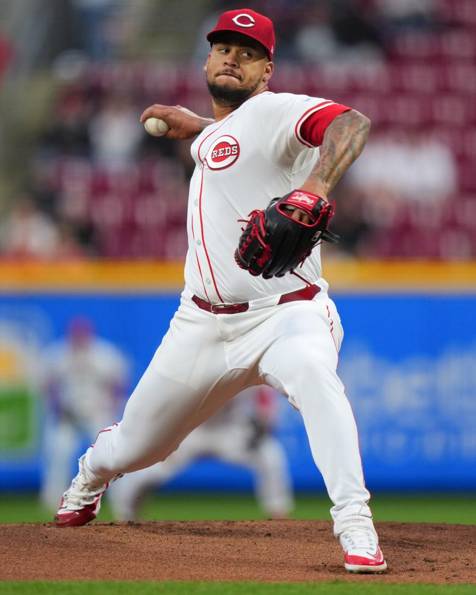 Opening Day starter Frankie Montas struggled in his third start, allowing five runs on five hits in the 9-5 loss to the Brewers Tuesday night. He struggled in two-strike counts, allowing a walk, a double and two RBI singles.